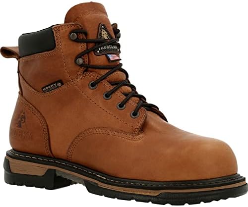 Rocky IronClad Steel Toe Waterproof Work Boots Size 12(M) | Image 4
