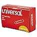 Universal Paper Clips, Smooth, Size No. 1, Silver, 100/BX, 10 Boxes/Pack (UNV72210)