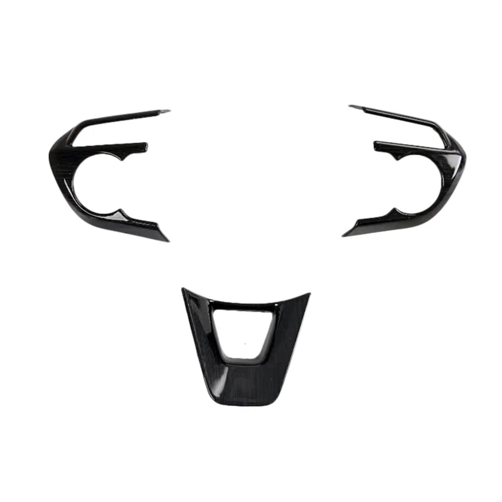 Car Trim Interior for Toyota for RAV4 2019-2023 for RAV 4 XA50 Hybrid Car Dashboard Display Speedometer Gauge Cover Accessories(Steering Trim)