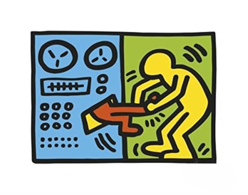 McGaw Graphics Untitled 1989 Machine Keith Haring Poster