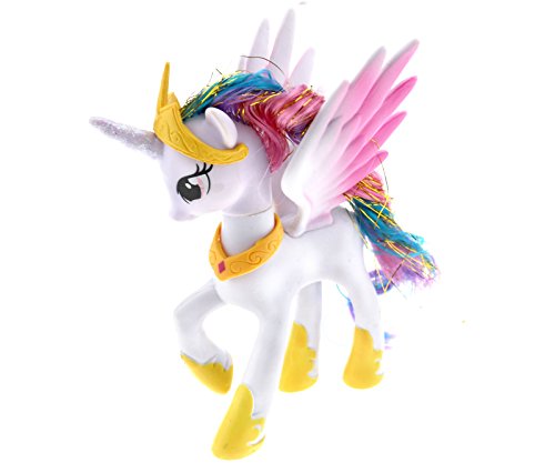 Kid Toy Model Gift For Little Pony Princess Snow Globe Princess Celes 14Cm #TOP3