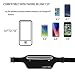 LAVUMO Sport Hüfttasche Lauftasche Handy Jogging Laufgürtel Damen Herren Bauchtasche Belt für iPhone 16 Pro Max Plus 15 14 13 Samsung S25 S24 Ultra Huawei Smartphone unter 7,0' Joggen Gürtel