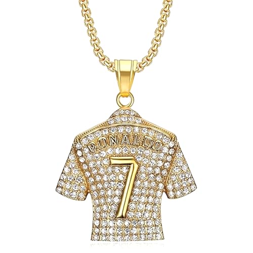 FNSIGHD Football Necklace,Fashionable Versatile Piece Of No.