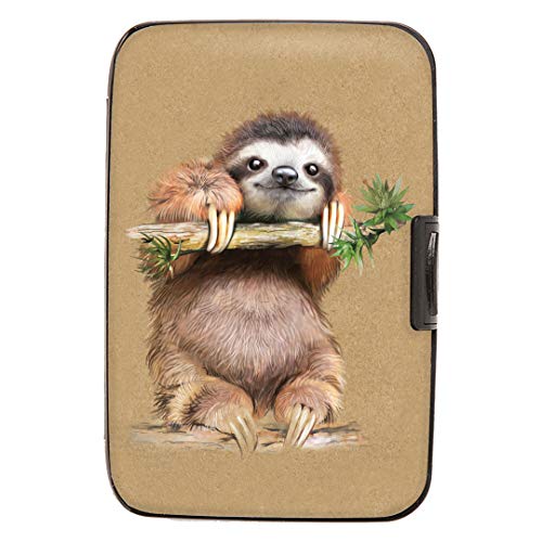 Monarque RFID Secure Armored Wallet - Frida Tiger Lily