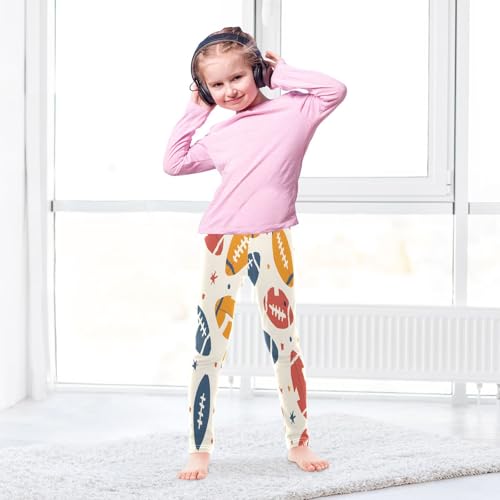 Bolaz Toddler Girls Leggings Printed Yoga Pants Leggings Seamless Rugby for Kids4