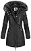 Produktbild Geographical Norway Damen Jacke Winterparka Coracle/Coraly XL-Fellkapuze Black S