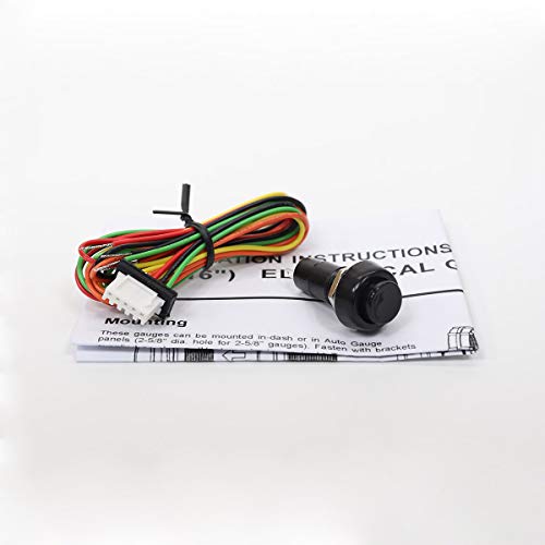 MOTOR METER RACING MGS Series 52mm 21/16" Digital Clock Gauge 024