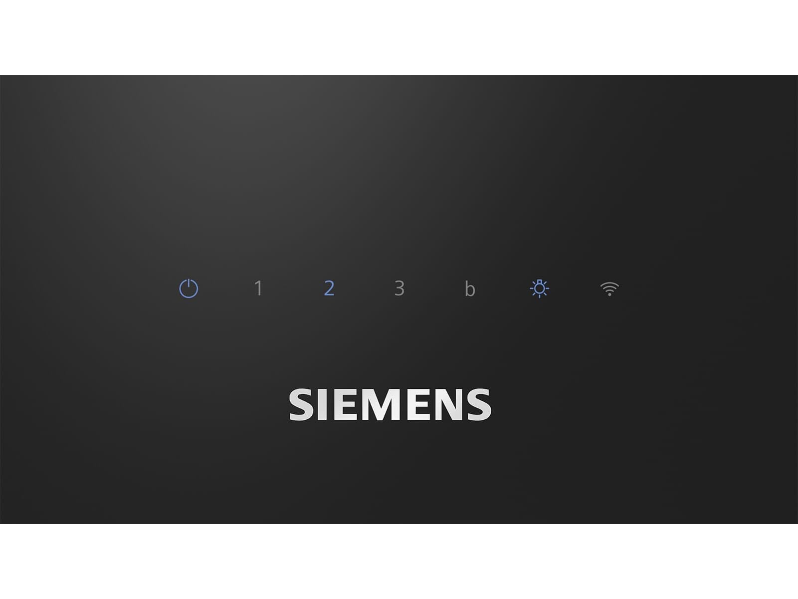 Siemens LC67KFN60, iQ300 - Cappa aspirante intelligente, larghezza 60 cm, montaggio a parete, prodotto in Germania, con aria di scarico, particolarmente silenziosa, controllo touch o piano cottura,