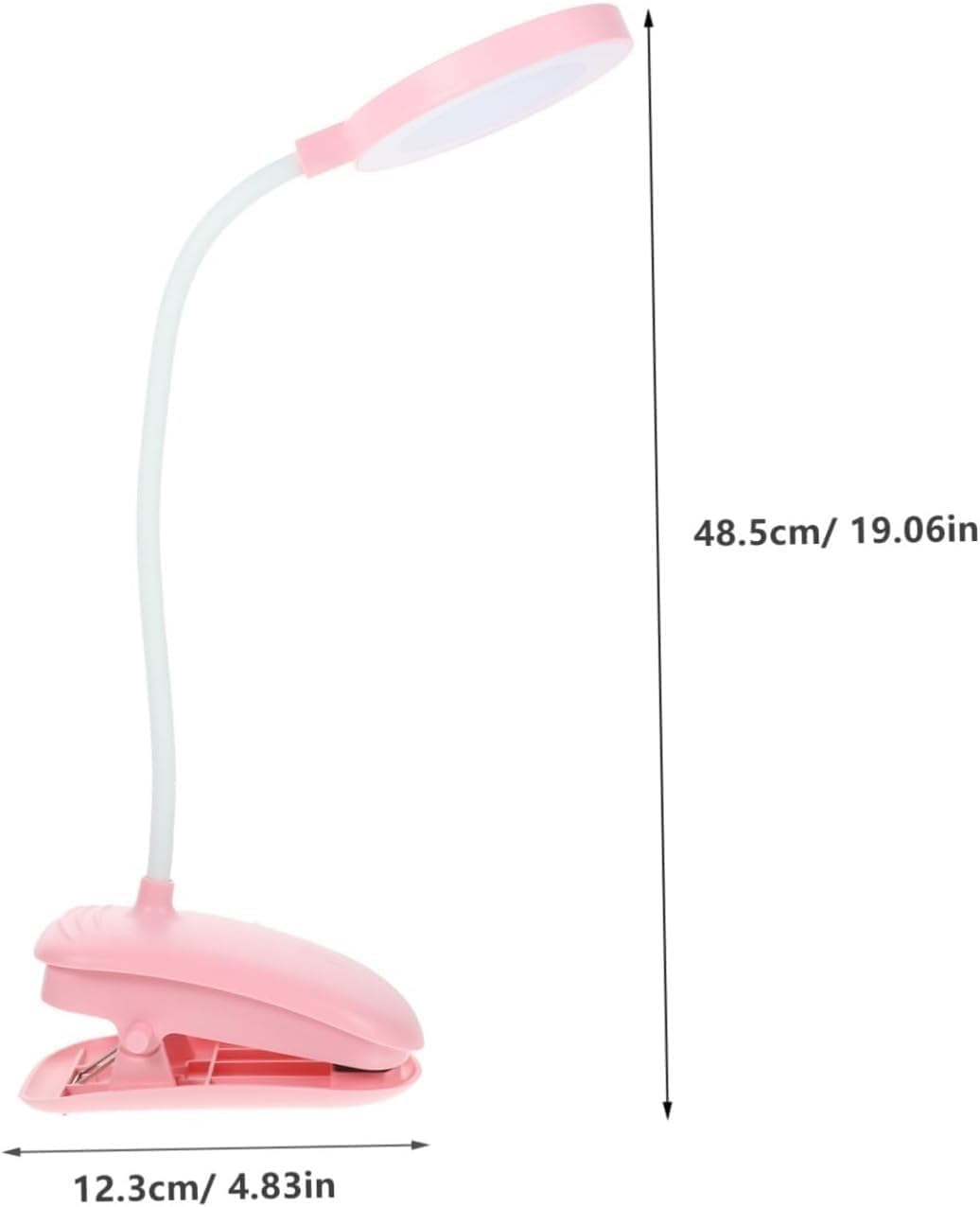 Lampki na stolik nocny lampa biurkowa 1 szt. światło w akademiku nocne czytanie książki klips na oko ochrona lampa urocza