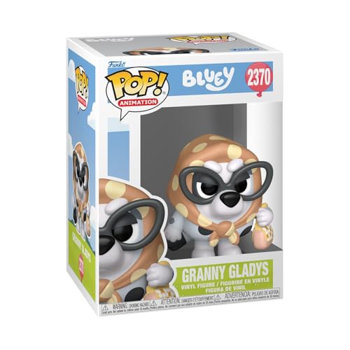 Funko POP! Animation: Bluey - Muffin (Granny) - Figura in vinile da collezione - Idea regalo - Prodotto ufficiale - Giocattoli per bambini e adulti - Modello di figura per collezionisti