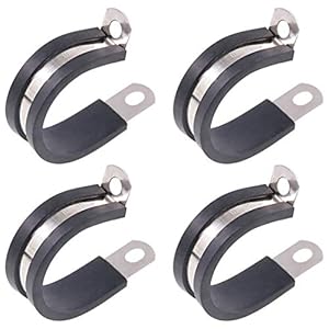 Keadic 20 Stück Edelstahl Rohrschellen