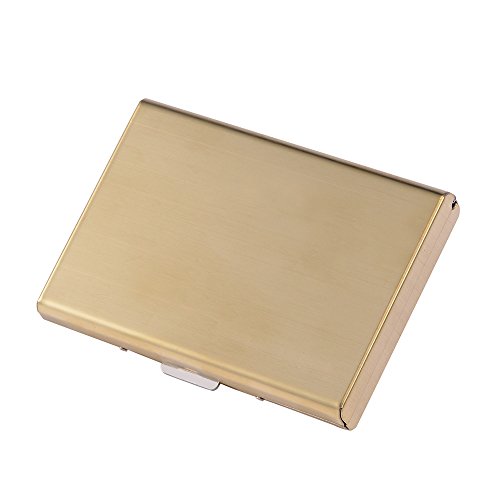 Rfid Credit Card Holder For Women And Men, Stainless Steel Credit Card Wallet For Holding Debit Card And Id Card (Gold) #TOP7