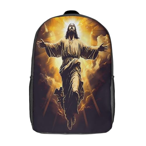 Sacs scolaires pour fille et fils Jesus grand sac à dos voyage