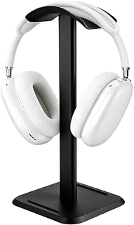 Headphone Stand Headset Holder with Aluminum Support Bar Flexible Headrest