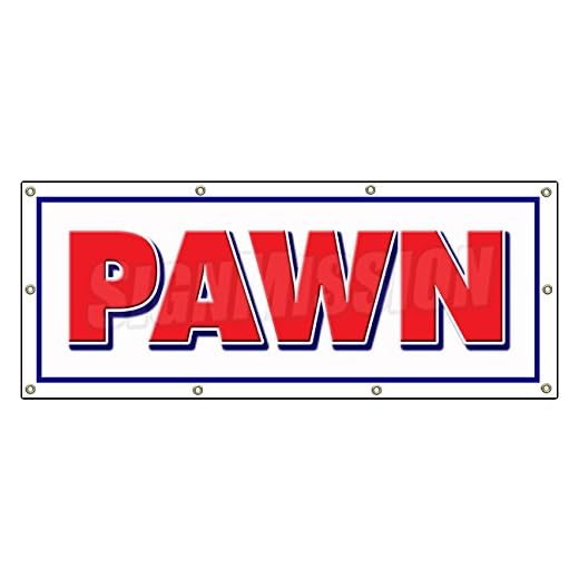 36x96 Pawn Shop Banner for Marketing