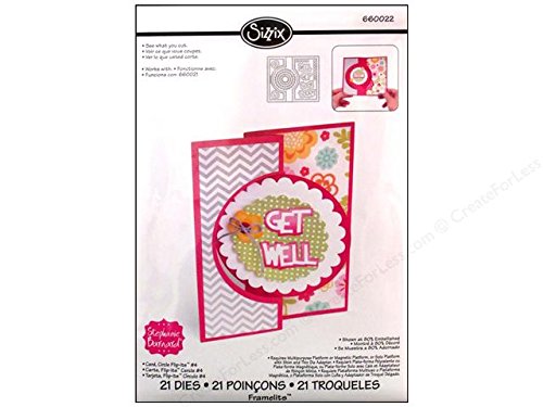 Sizzix Card Die Framelits ~ Circle Flip-It #4!!!