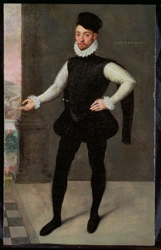 Portrait jeune homme François Clouet tableau pour habiller grand mur chambre