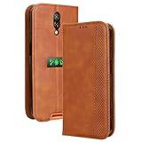 Lucyliy hülle Für schwarzview BV7200, Schützendes PU-Leder-Etui mit Kartenschlitzen & Halterfunktion für schwarzview BV7200 Braun