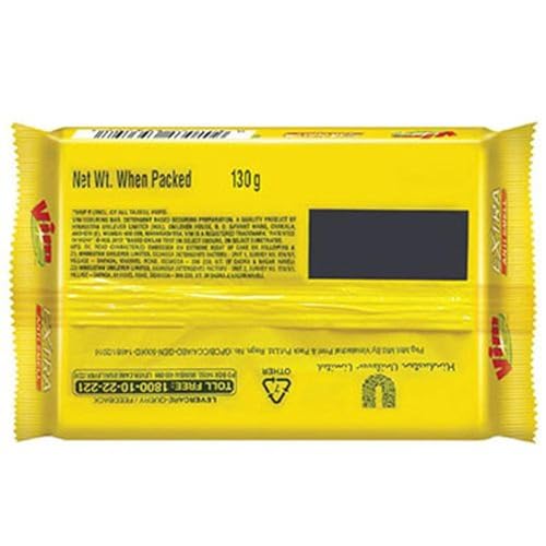 Image of Vim Extra Anti Smell Dish Wash Bar - with Pudina, 130g Pack
