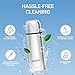 Milton Small Vacuum Flask for Hot Drink 350 ml (12 oz), Stainless Steel Double Walled Insulated Water Bottle for 24 Hour Hot and Cold Drinks, Leak Proof, BPA Free, Food Grade, Thermosteel Flip Lid