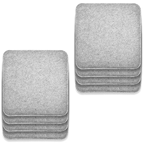 Rubberneck Set di 8 cuscini per seida in feltro