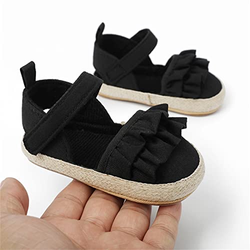 Infant Girls Ruffles Shoes First Walkers Shoes Summer Toddler Flat Sandals Baby Summer Sandals3