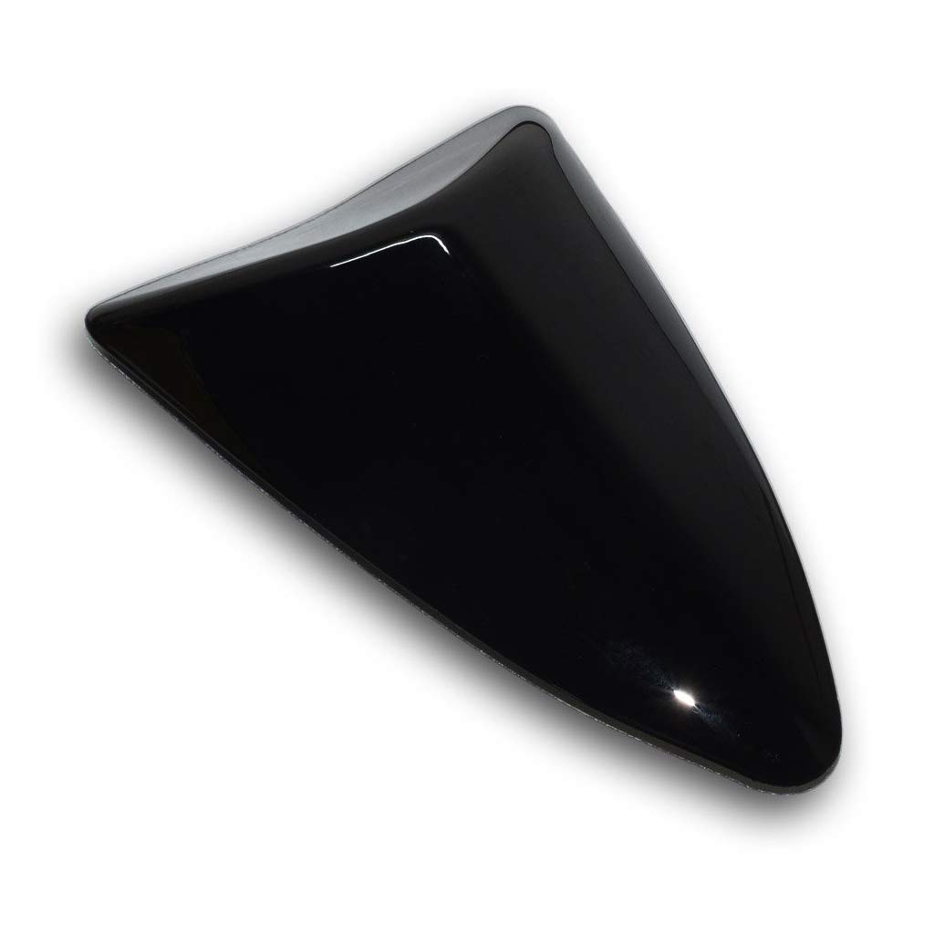 Motorrad Passagier Hinten Beifahrer Sitz Motor Verkleidung Hard Cover für Kawasaki Ninja ZX6R 2007-2008 (Schwarz)