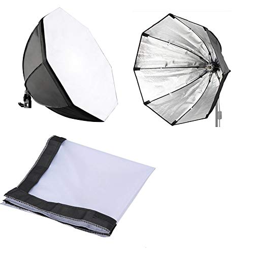Kit Iluminação Estúdio Softbox Quad Octo 70cm com Tripé
