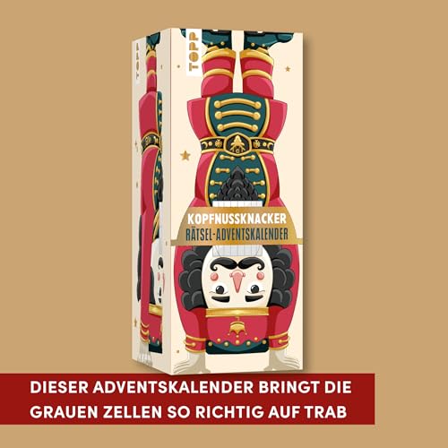 Frech Der Kopfnussknacker – Rätsel-Adventskalender: 24 Logikrätsel mit Überraschungs-Effekt. Zieh jeden Tag Deine Kopfnuss des Tages!