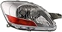 Headlight for TOYOTA YARIS 2007-2011 RH Lens and Housing Sedan Base Model