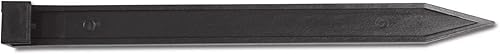 Miniatura 3 de EasyFlex Estacas de anclaje de paisaje de nailon, 100 unidades, color negro