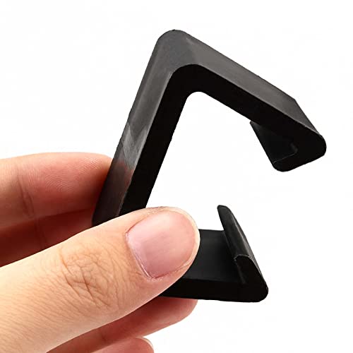 Taicheut 30 Pcs Outdoor Furniture Clips, Patio Furniture Fasteners Outdoor Furniture Clips Wicker For Home, Patio And Outdoor Furniture, Black #TOP2