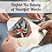 Artistic Handmade 4x5.5 Inches Floral Greeting Cards For All Occasions, Drawn in Ink, Premium Quality Cardstock, Blank Inside With Envelope (Pack of 1)