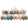 Fashion’s Talk Cat Mice Toy 18-Pack Plush Catnip-Filled Mice Toys for Indoor Cats – Realistic Design, 9 Assorted Colors, 2 of Each, Value Pack