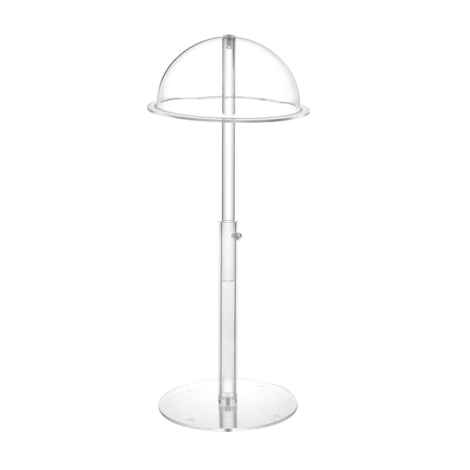 Multifunctional Hat Storage Solution Acrylic Texture Hat Collection Storage Holder Perfect for Bedroom or Retail Display Adjustable Display Stand
