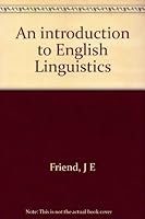 An introduction to English linguistics B0007DVDUG Book Cover