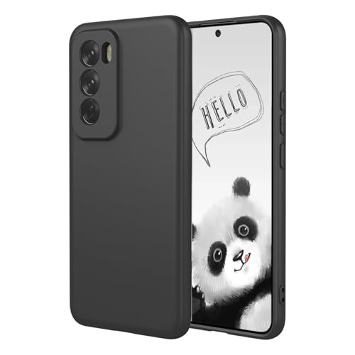 YUECXIN Case for Oppo Reno12 Pro 5G (Reno 12 Pro 5G), Ultra thin Liquid Silicone Silky Soft Touch Cover