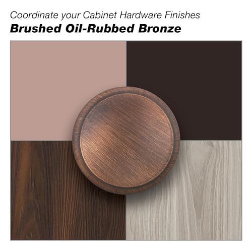 Image of Richelieu Lambton 3 3 /4-in (96 mm) Brushed Oil-Rubbed Bronze Cabinet Pull