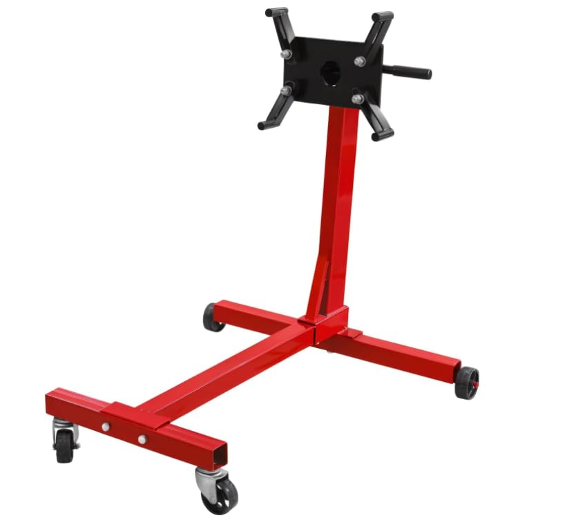Support moteur 450 kg CRUIZER pour réparer sans fatigue grâce aux bras réglables