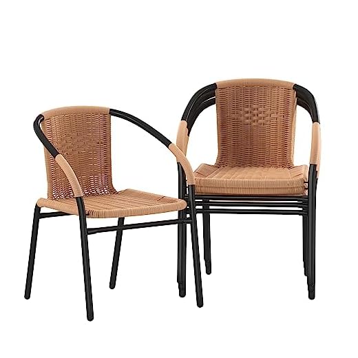Lila Rattan Indoor-Outdoor Stack Chair