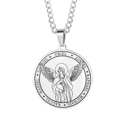 Collier pendentif des Sept Anges pour sublimer vos tenues hip hop