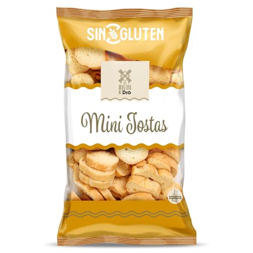 Mini tostas sin gluten El molino de Dia bolsa 100 g