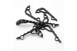 Enhanced Durability: Benchmade Bugout Mini Knife Back Spacer in Black or Silver