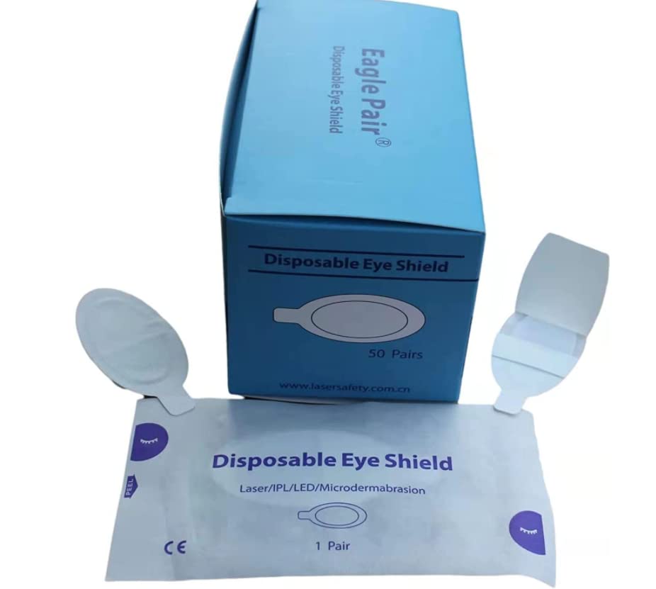 Generic 40 Paar Laser-/IPL/LED-Augenschutz für Client-Augenschutz, 190 nm-11000 nm, OD7
