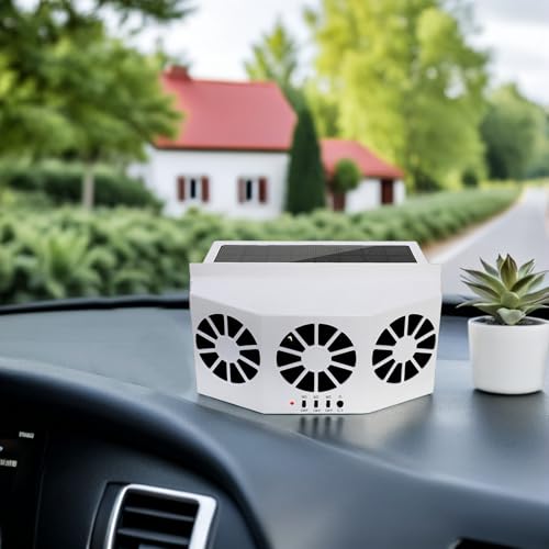Ventilateur d'extraction d'air compact pour voiture à triple sortie Healvian