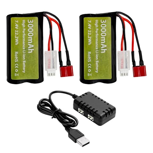 Batterie pour WLtoys 12423 et MJX14301 pour rouler deux fois plus longtemps
