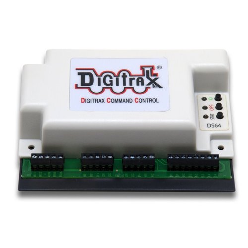 Digitrax DS64 DCC Stationary Decoder, 4 Turnouts