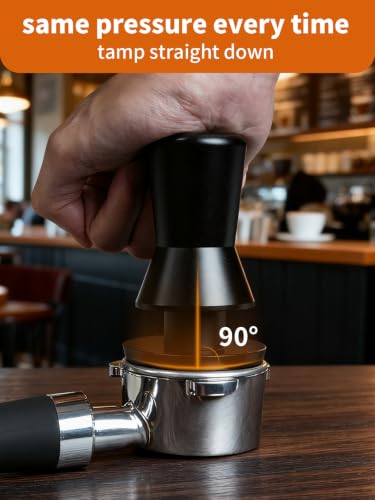 Image of 53.3mm Espresso Tamper, Coffee Espresso Accessories with Ergonomic Handle