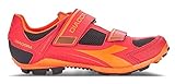  Diadora Unisex-Erwachsene X Phantom II Radsportschuhe - Mountainbike Mehrfarbig (Racing Fluo red 6536), 43 EU