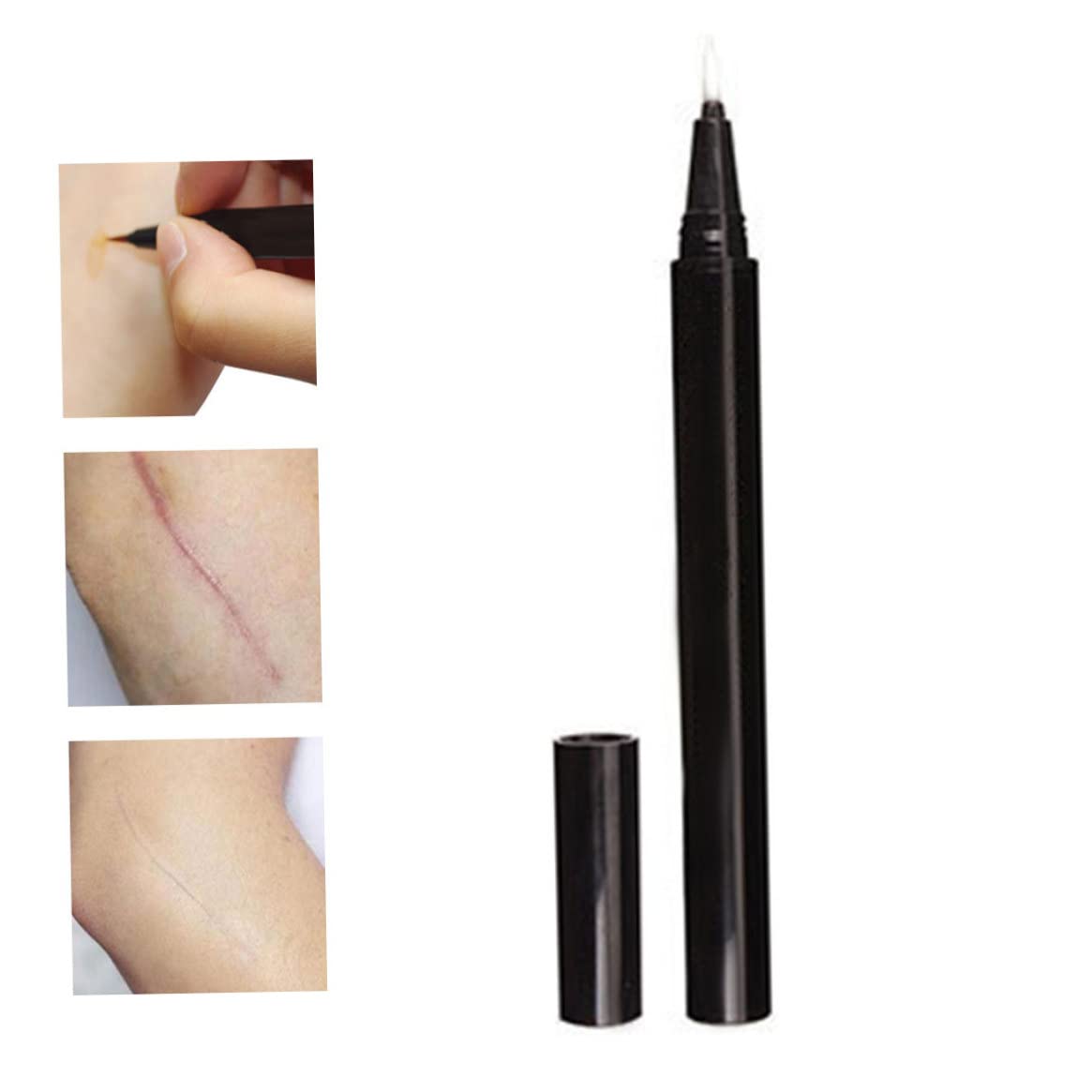 Penna Correttore per Macchie e Cicatrici da Vitiligine a Lunga Durata - Stick per Trucco Mimetico Naturale